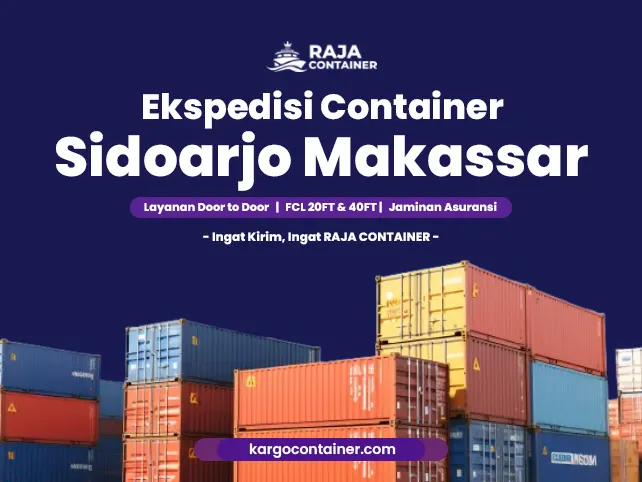 Ekspedisi Container Sidoarjo Makassar