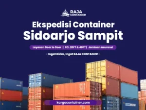 Ekspedisi Container Sidoarjo Sampit