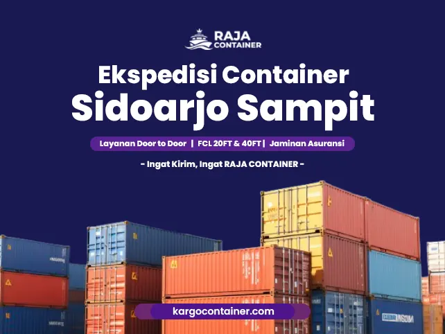 Ekspedisi Container Sidoarjo Sampit