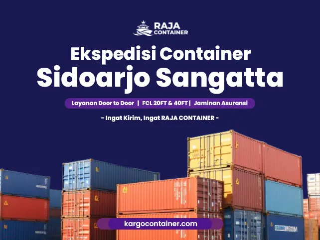 Ekspedisi Container Sidoarjo Sangatta