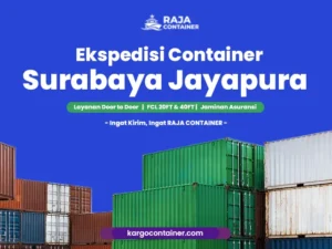 Ekspedisi Container Surabaya Jayapura