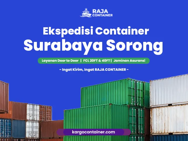 Ekspedisi Container Surabaya Sorong