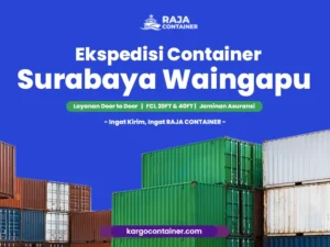 Ekspedisi Container Surabaya Waingapu