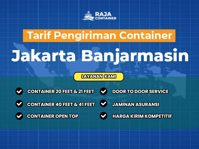 Tarif Pengiriman Container Jakarta Banjarmasin