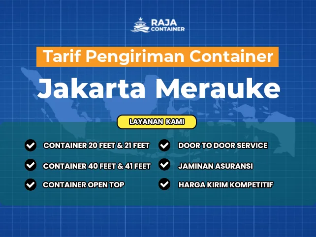 Tarif Pengiriman Container Jakarta Merauke