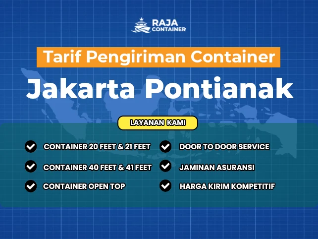 Tarif Pengiriman Container Jakarta Pontianak