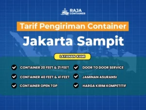 Tarif Pengiriman Container Jakarta Sampit