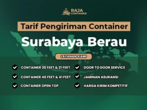 Tarif Pengiriman Container Surabaya Berau