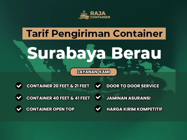 Tarif Pengiriman Container Surabaya Berau