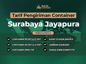 Tarif Pengiriman Container Surabaya Jayapura