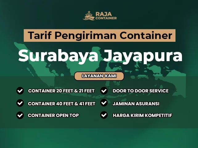 Tarif Pengiriman Container Surabaya Jayapura