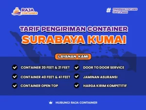 Tarif Pengiriman Container Surabaya Kumai