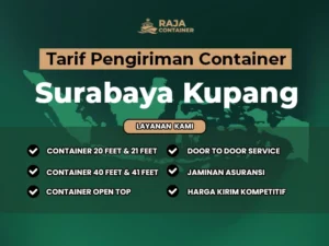 Tarif Pengiriman Container Surabaya Kupang