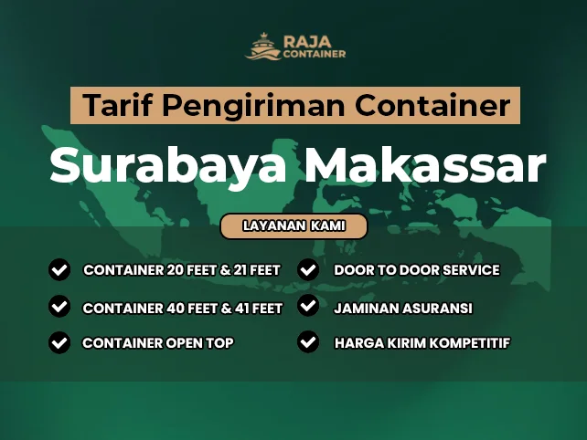 Tarif Pengiriman Container Surabaya Makassar