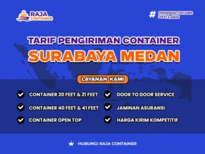 Tarif Pengiriman Container Surabaya Medan