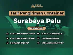 Tarif Pengiriman Container Surabaya Palu