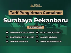 Tarif Pengiriman Container Surabaya Pekanbaru