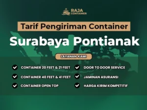 Tarif Pengiriman Container Surabaya Pontianak