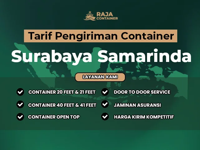 Tarif Pengiriman Container Surabaya Samarinda