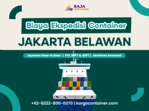 Biaya Ekspedisi Container Jakarta Belawan