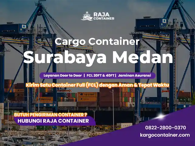 Cargo Container Surabaya Medan