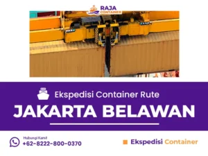 Ekspedisi Container Rute Jakarta Belawan