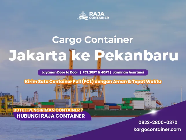 Cargo Container Jakarta ke Pekanbaru