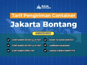 Tarif Pengiriman Container Jakarta Bontang