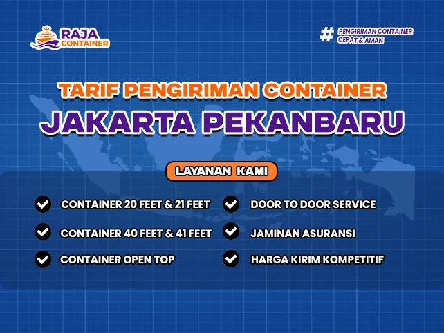 Tarif Pengiriman Container Jakarta Pekanbaru