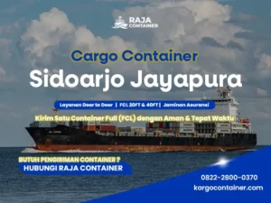 Cargo Container Sidoarjo Jayapura