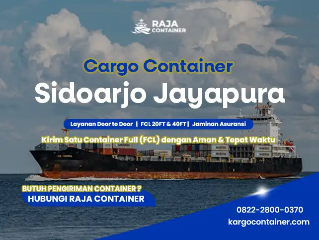 Cargo Container Sidoarjo Jayapura