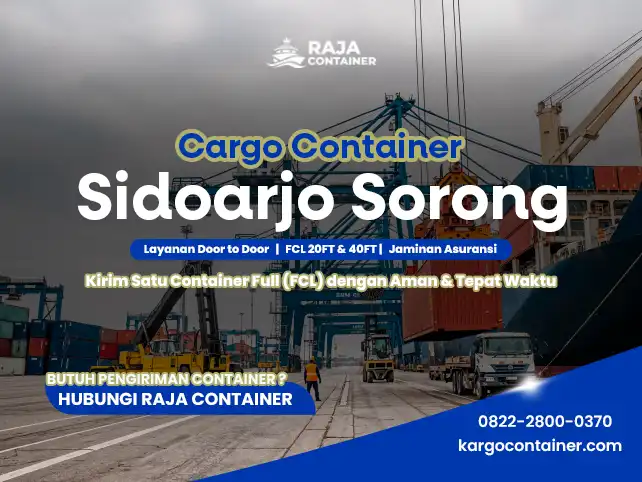 Cargo Container Sidoarjo Sorong