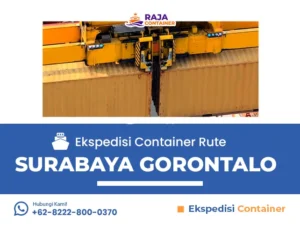 Ekspedisi Container Rute Surabaya Gorontalo