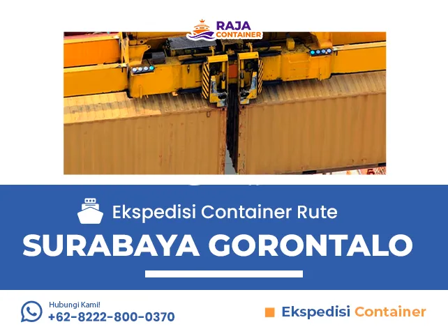 Ekspedisi Container Rute Surabaya Gorontalo