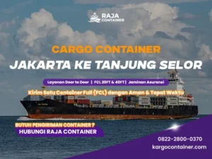 Cargo Container Jakarta ke Tanjung Selor