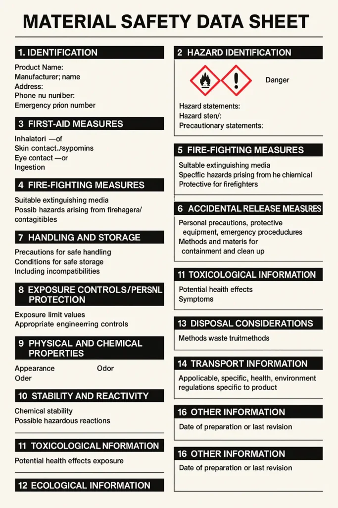 MSDS