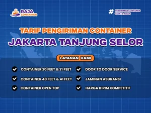 Tarif Pengiriman Container Jakarta Tanjung Selor