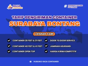 Tarif Pengiriman Container Surabaya Bontang